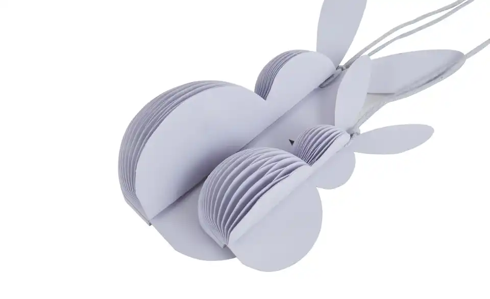 HOME STORY 2er Set Waben-Osterhase, Detailansicht