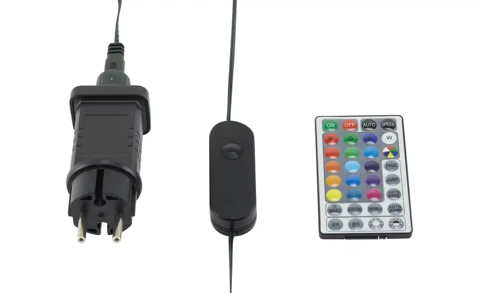 RGB Soft Cluster Lichterkette, Detailansicht