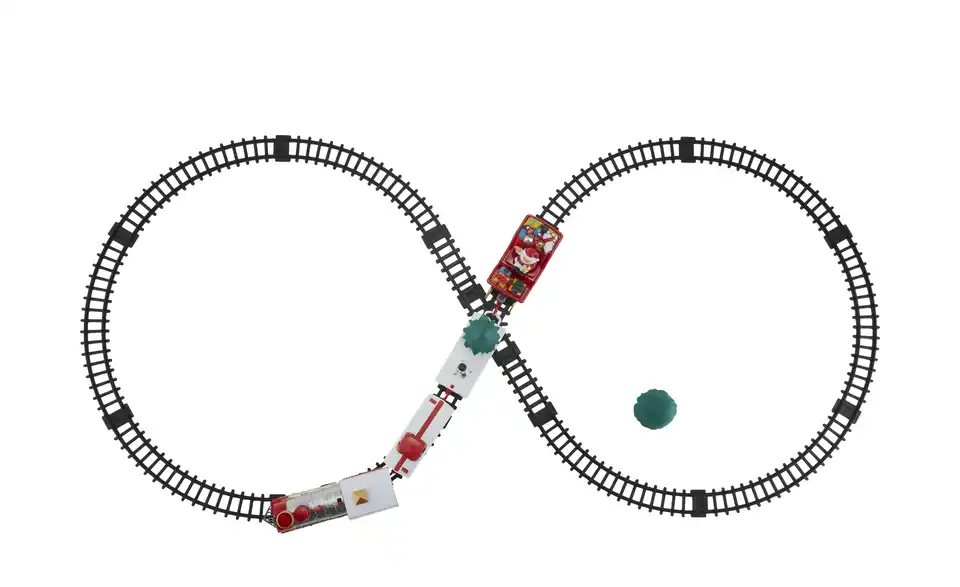 Weihnachtszug 22tlg., Draufsicht