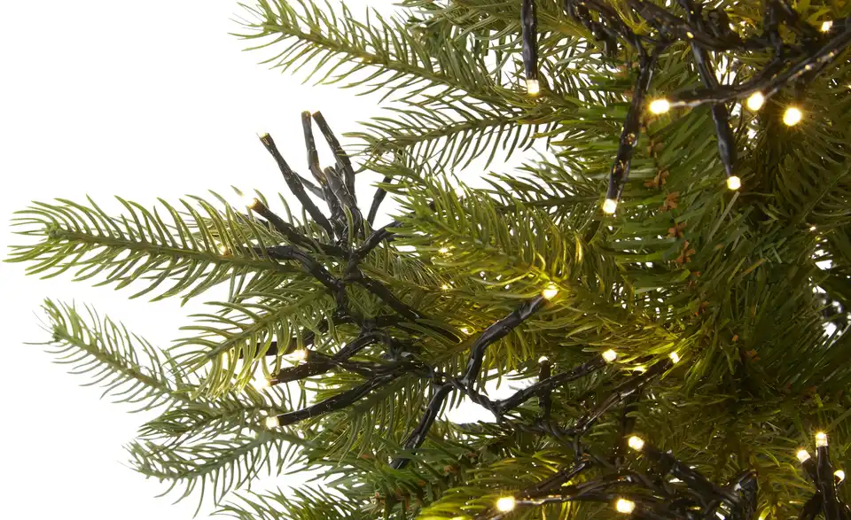 LED Cluster Lichterkette, in Wohnsituation