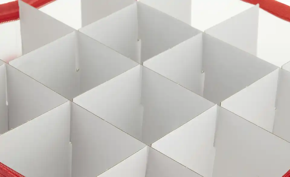 Kugelaufbewahrungsbox, Detailansicht