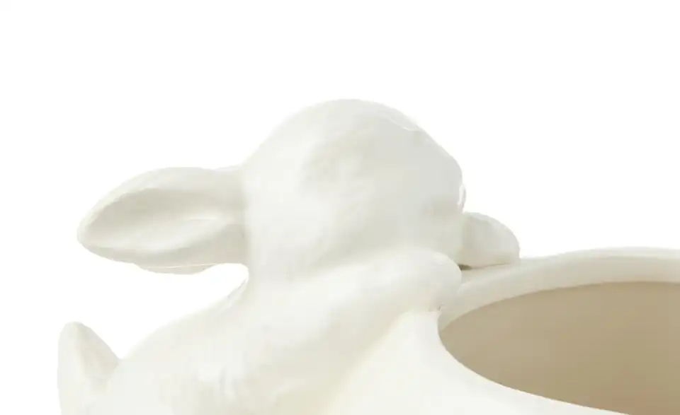 HOME STORY Vase mit Osterhase, Detailansicht