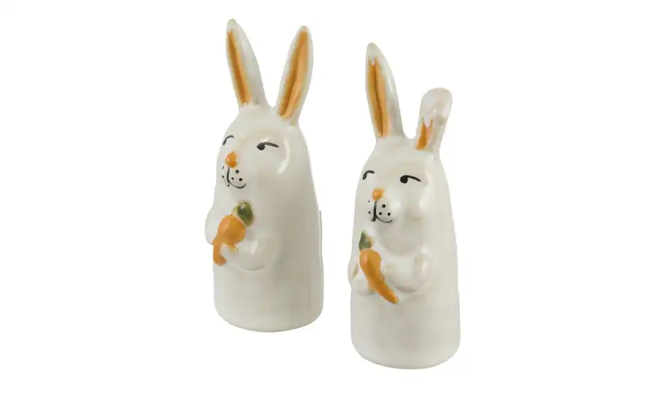 Dekofigur Hase, sortiert, Perspektive