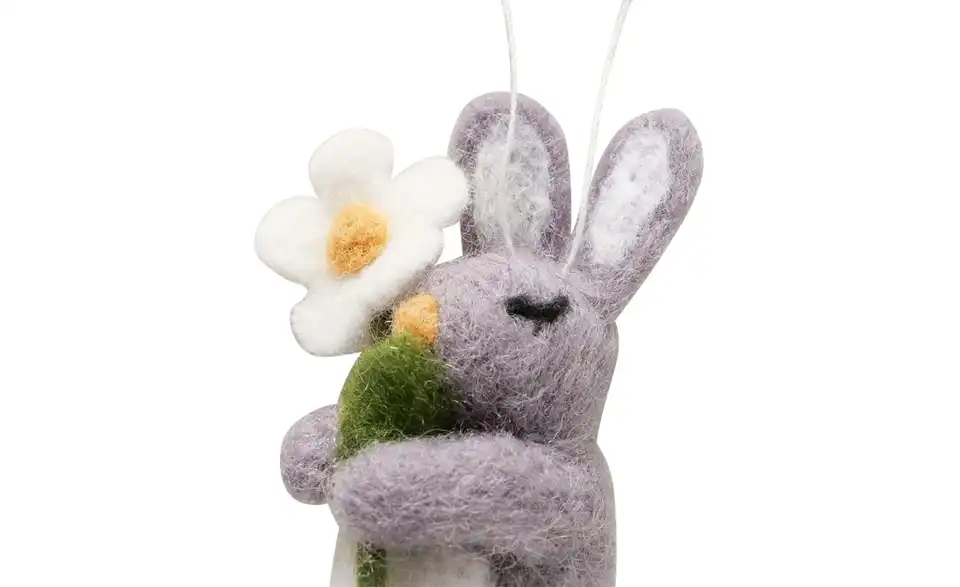 Anhänger Osterhase, Detailansicht