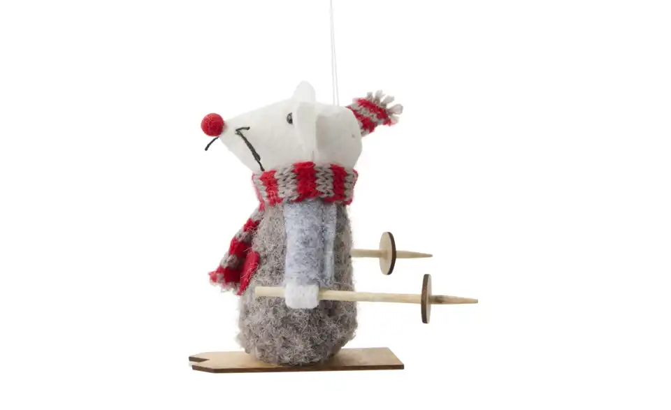 HOME STORY Anhänger Maus, Profilansicht
