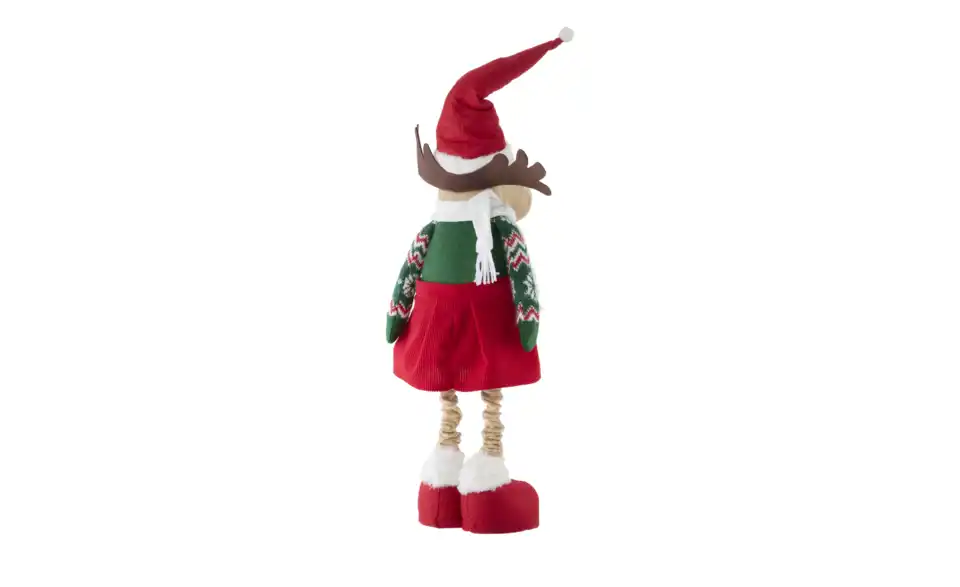 HOME STORY Figur Weihnachtsrentier, Rückansicht
