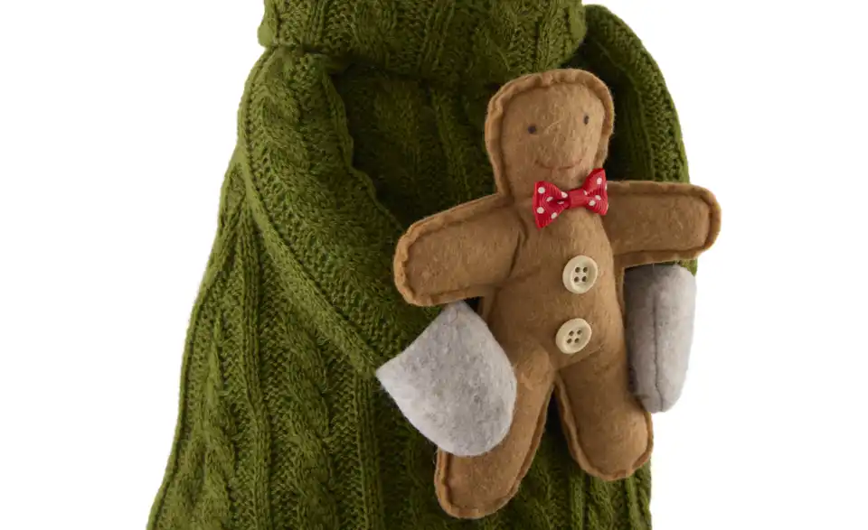 HOME STORY Figur Weihnachtsmaus, Detailansicht