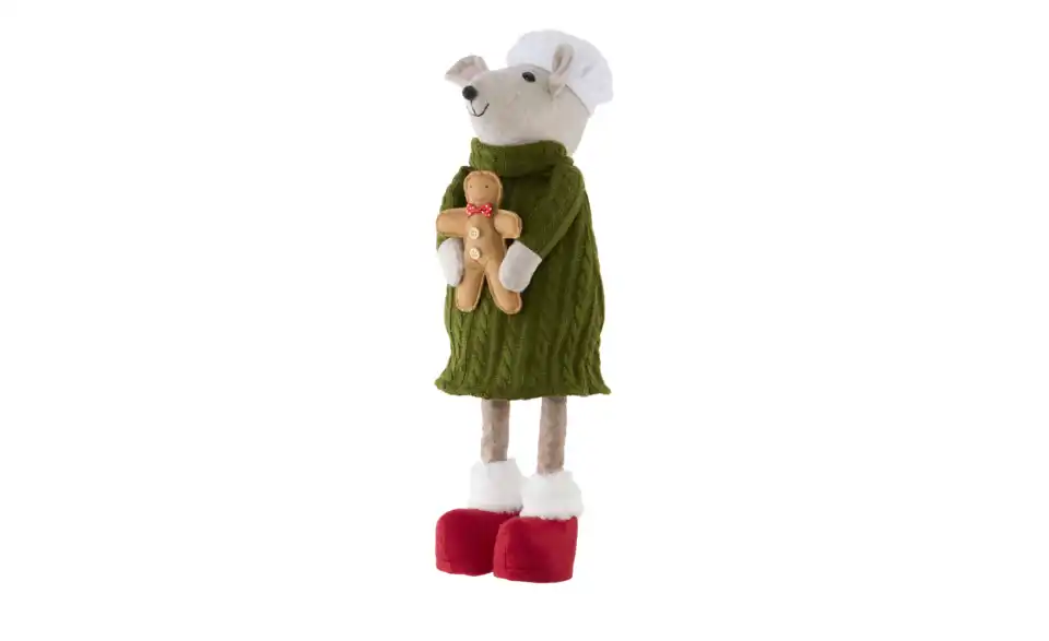 HOME STORY Figur Weihnachtsmaus, Funktionsansicht