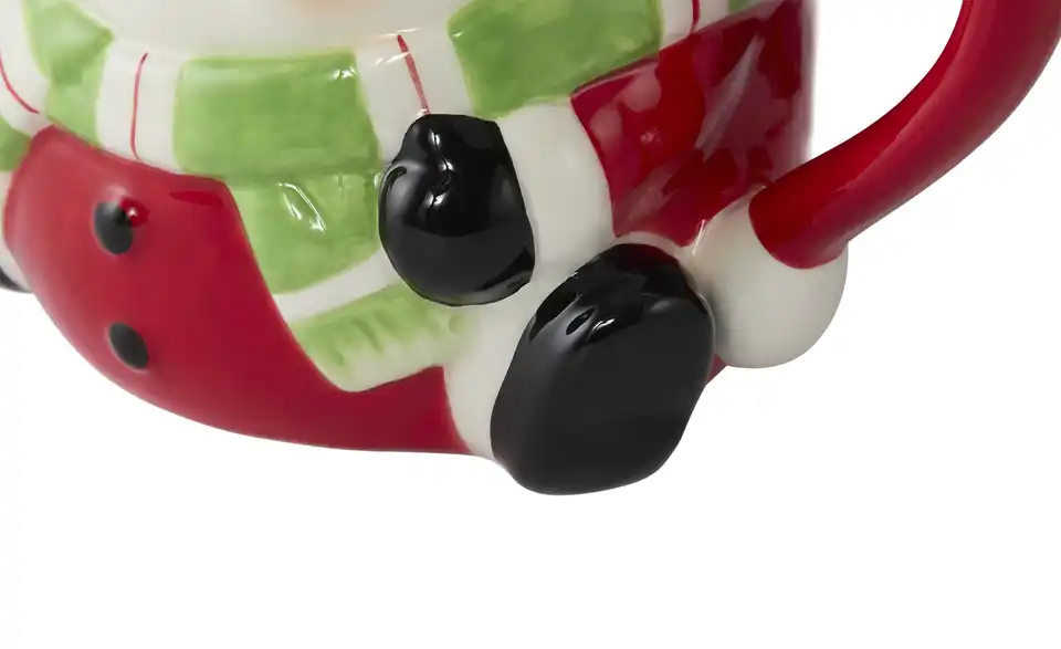 HOME STORY Tasse Schneemann, Detailansicht