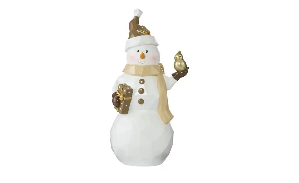 HOME STORY Dekofigur Schneemann, Frontansicht