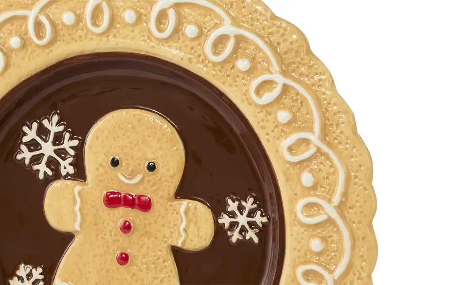 HOME STORY Weihnachtsteller, Detailansicht