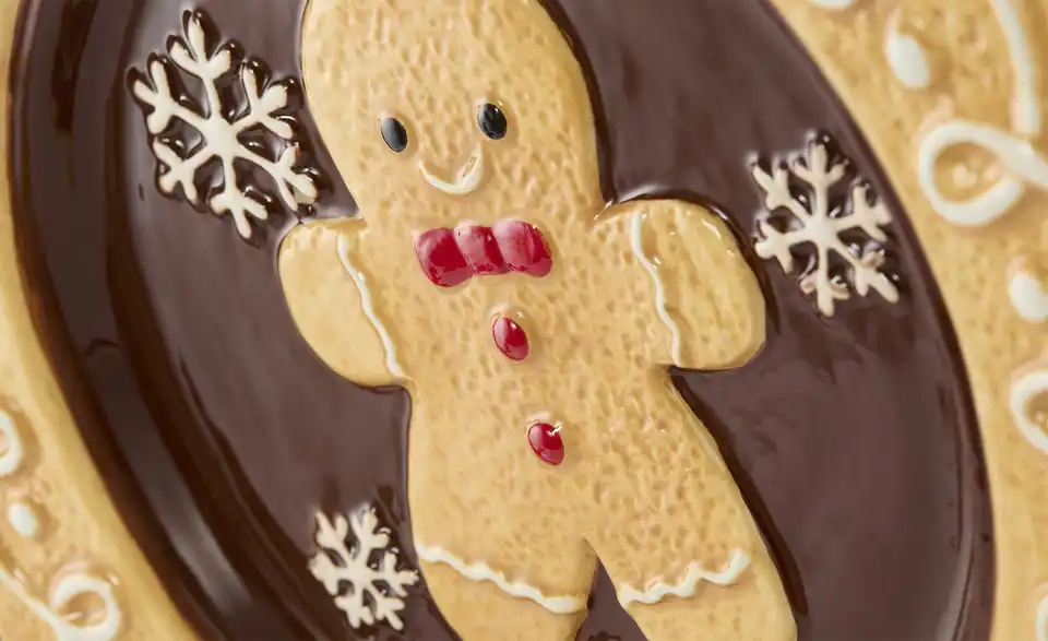 HOME STORY Weihnachtsteller, Detailansicht