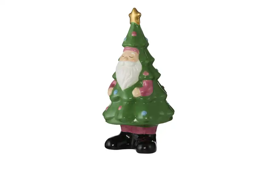 HOME STORY Dekofigur Santa im Baum, Perspektive