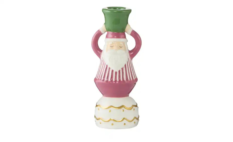 HOME STORY Kerzenhalter Santa, Frontansicht