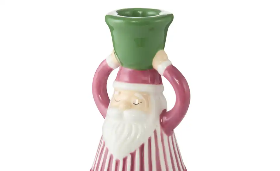 HOME STORY Kerzenhalter Santa, Detailansicht