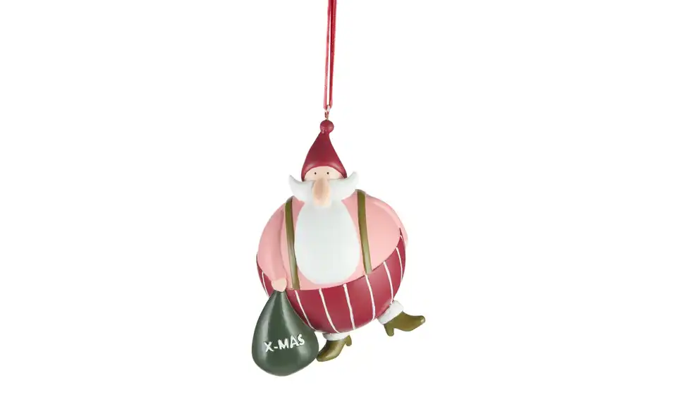 HOME STORY Anhänger Santa, Frontansicht