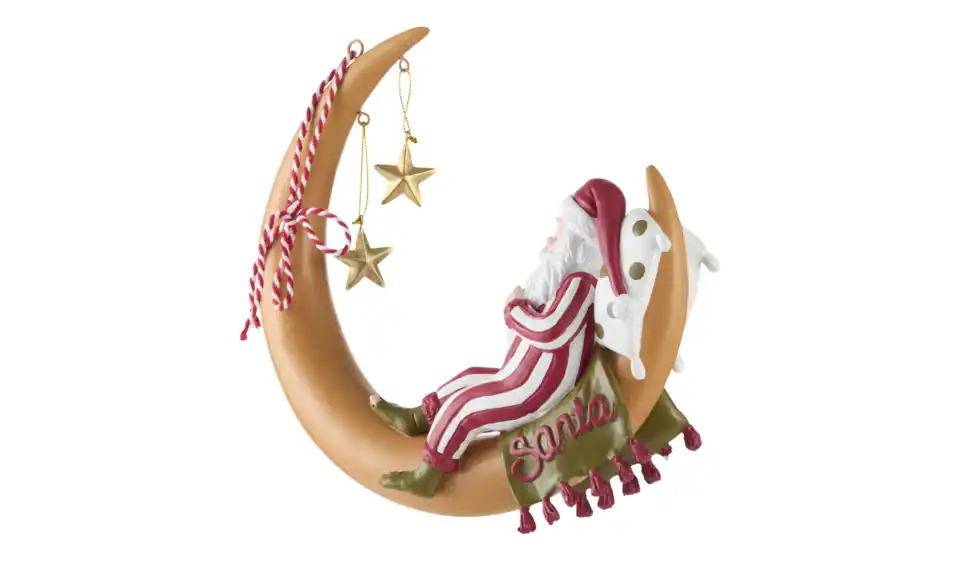 HOME STORY Anhänger Santa auf Mond, Perspektive