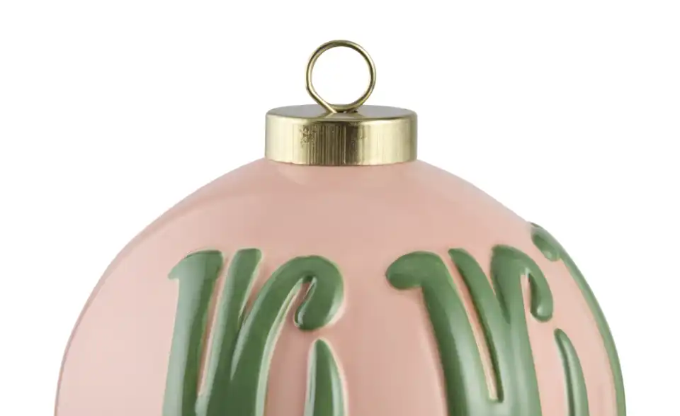 HOME STORY Weihnachtsbaumkugeln, 4er Set, Detailansicht