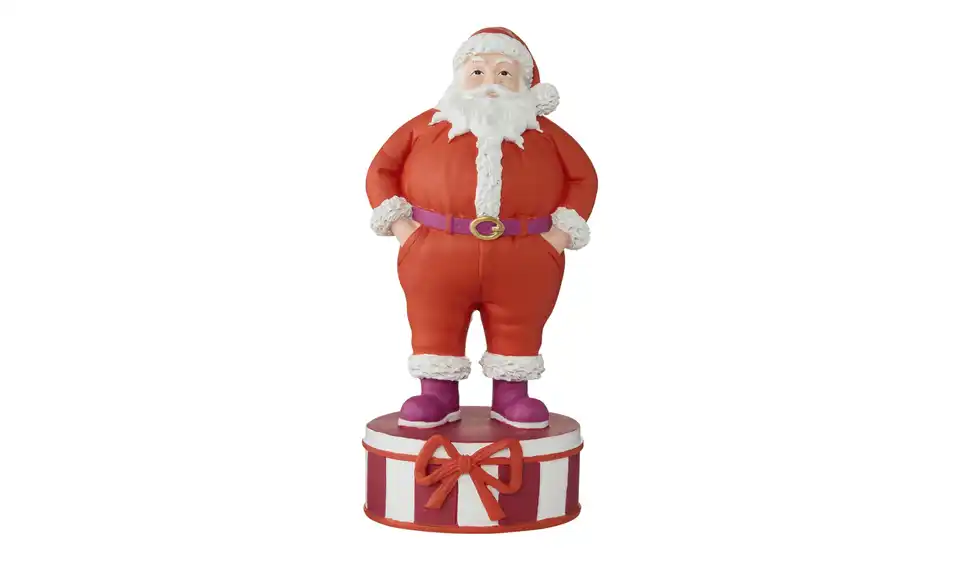 HOME STORY Dekofigur Santa, Frontansicht