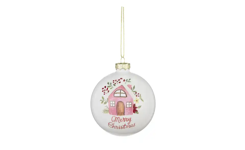 HOME STORY Weihnachtsbaumkugel, Frontansicht