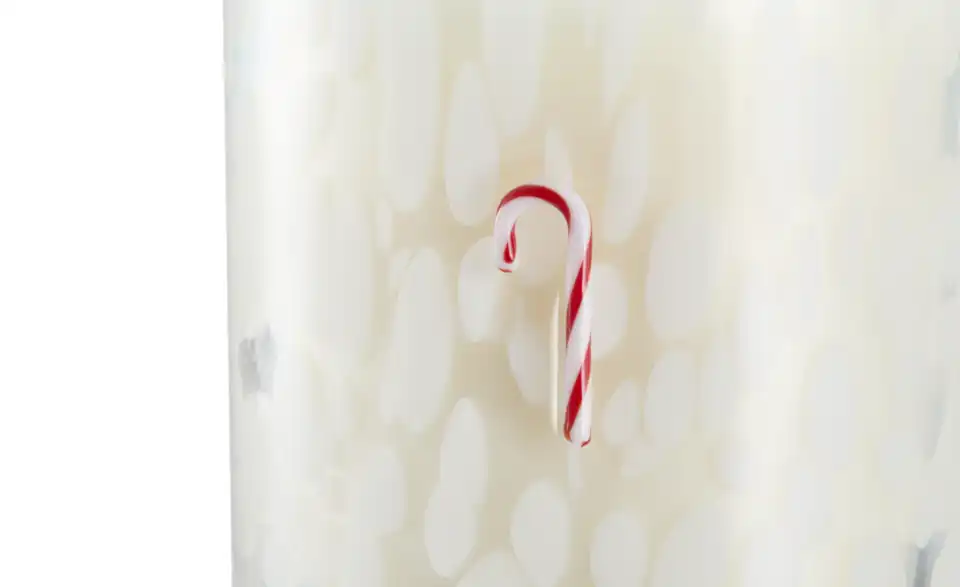 HOME STORY Duftkerze im Glas Zuckerstange, Detailansicht