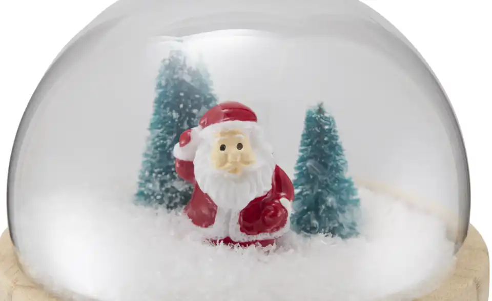HOME STORY Duftkerze Schneekugel, Detailansicht