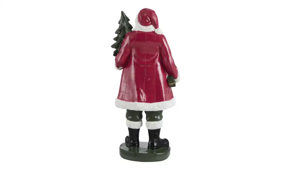 HOME STORY Dekofigur Weihnachtsmann, Rückansicht