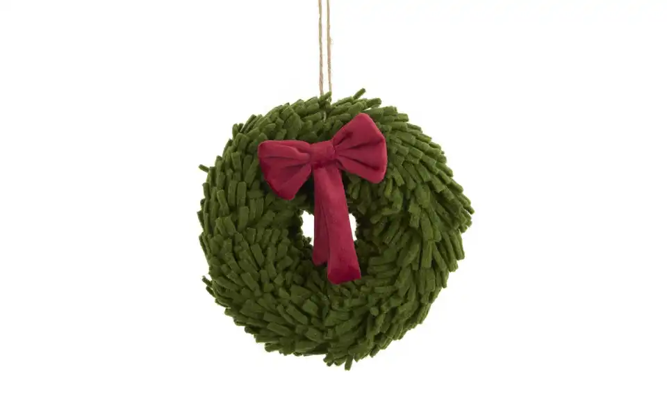 Weihnachtskranz, Frontansicht