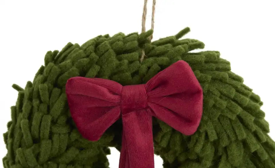 Weihnachtskranz, Detailansicht