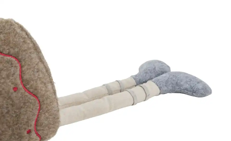 Zugluftstopper Wichtel, Detailansicht