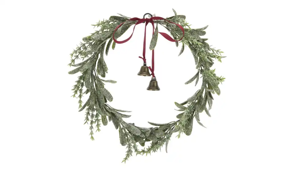Weihnachtskranz, Frontansicht