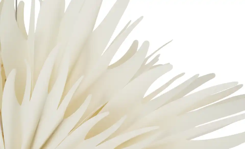 Anhänger Schneeflocke, Detailansicht