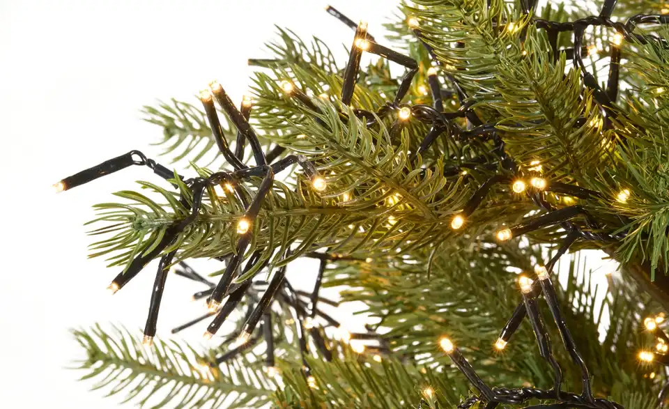 LED Lichterkette Cluster, in Wohnsituation