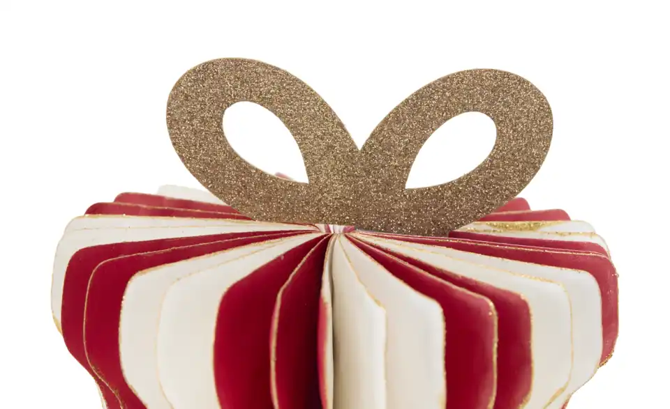 HOME STORY Deko Papier Geschenk, Detailansicht