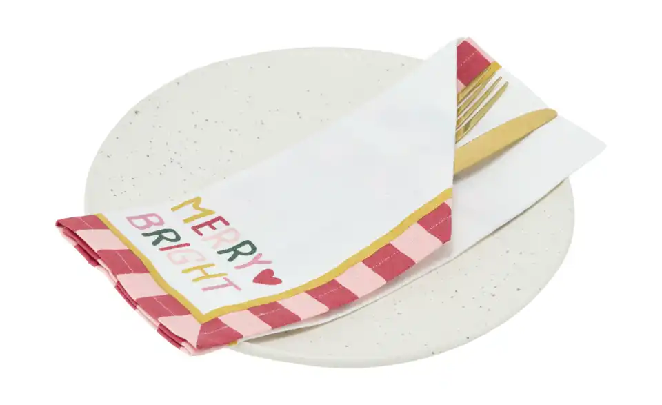 Serviette 4er Set, in Wohnsituation