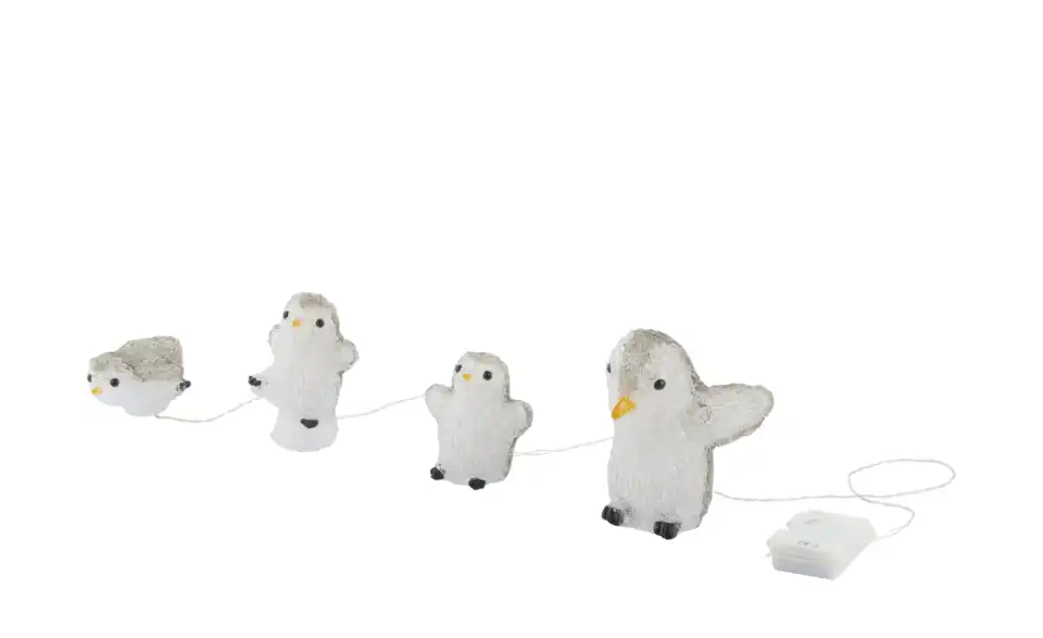 LED Pinguin 4er Set, Perspektive