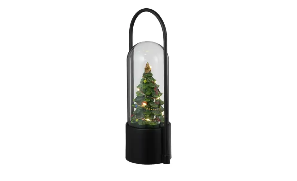 LED Laterne Weihnachtsbaum, Beleuchtet
