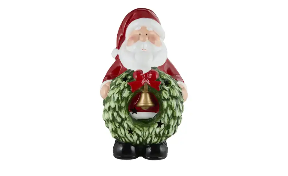 LED Dekofigur Santa, Frontansicht
