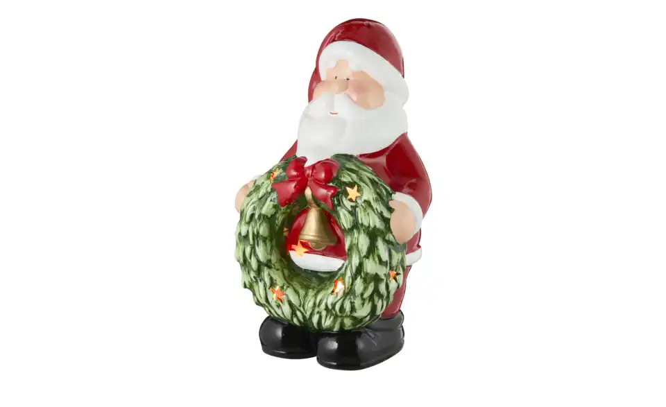 LED Dekofigur Santa, Beleuchtet