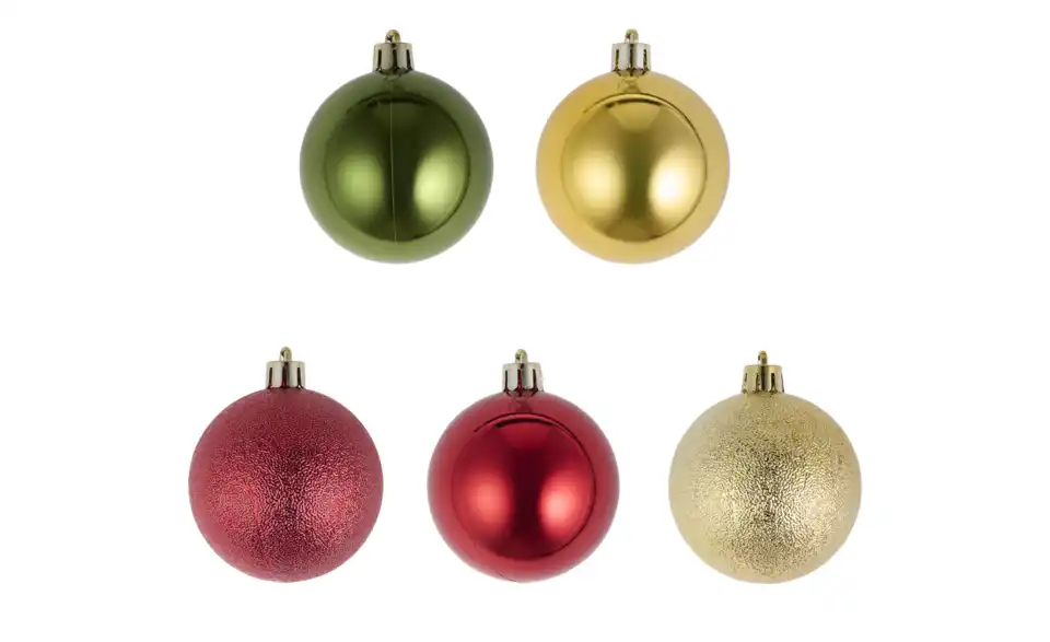 Weihnachtsbaumkugeln, 3er Set, Perspektive
