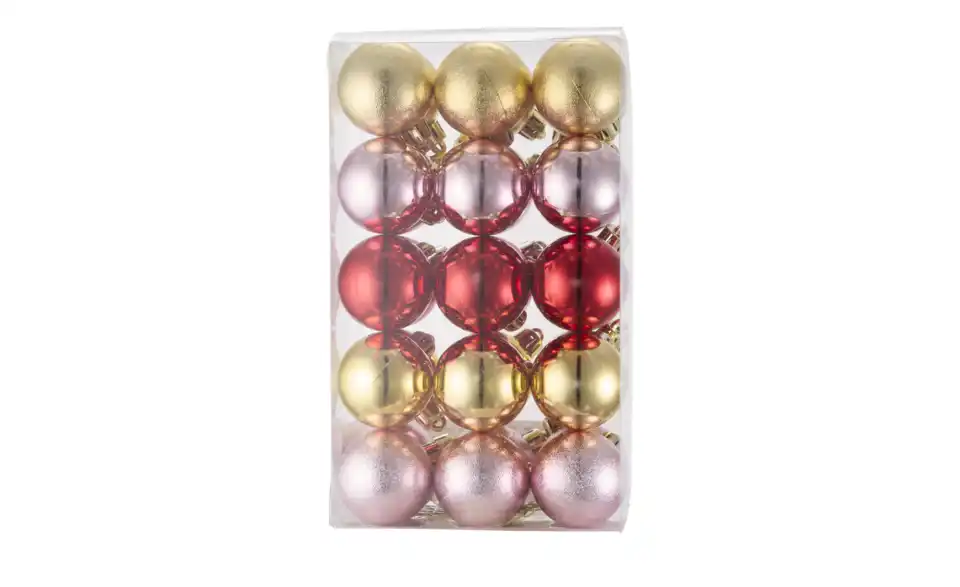 Weihnachtsbaumkugeln, 3er Set, in Wohnsituation