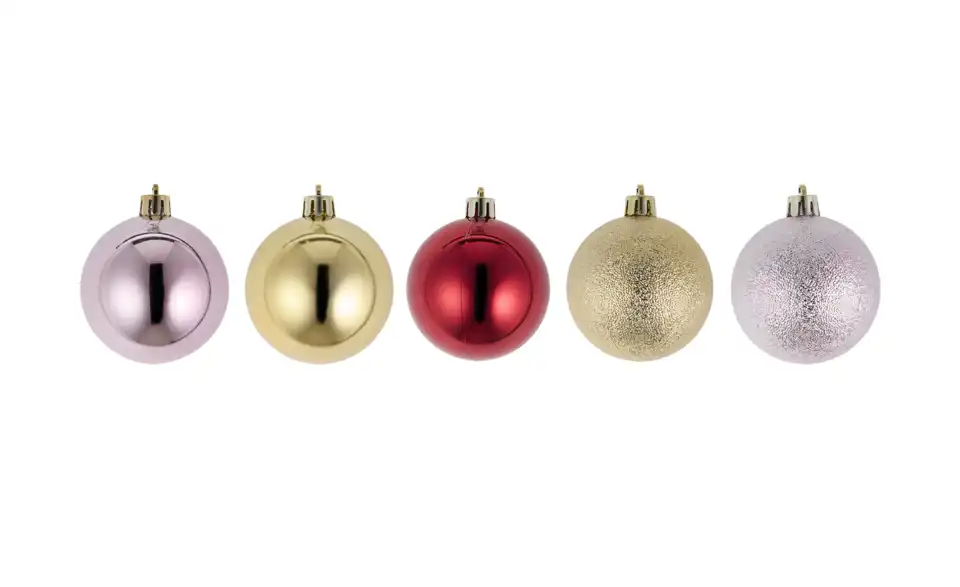 Weihnachtsbaumkugeln, 3er Set, Perspektive