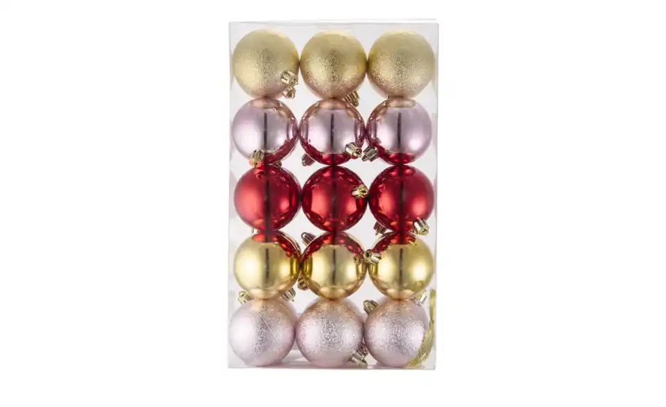 Weihnachtsbaumkugeln, 3er Set, in Wohnsituation