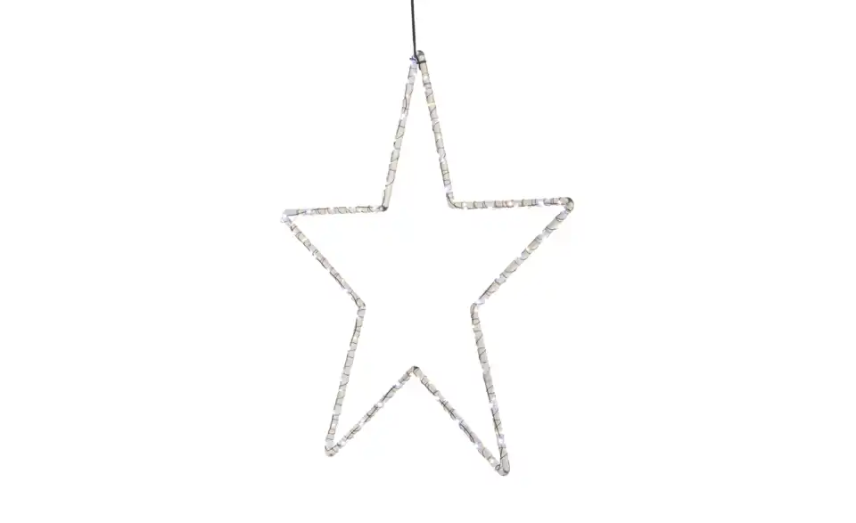 LED Stern, Beleuchtet