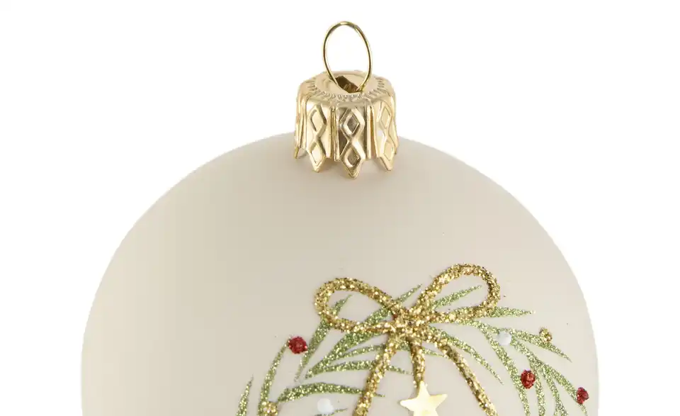 Weihnachtsbaumkugel, Detailansicht