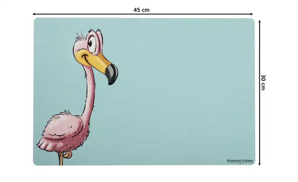 Ritzenhoff & Breker Platzmattenset "Happy Zoo", Bemaßung