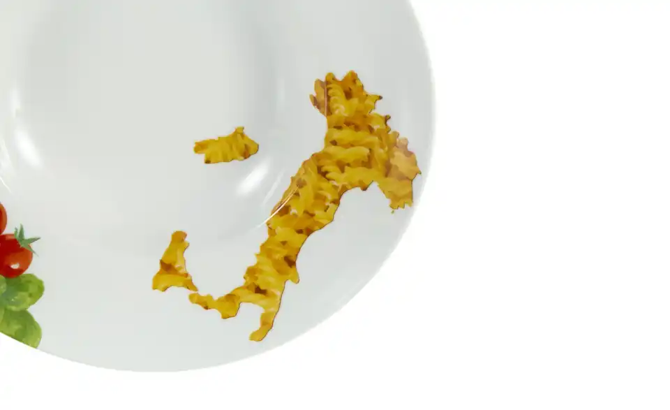 Peill+Putzler Pastateller, Detailansicht