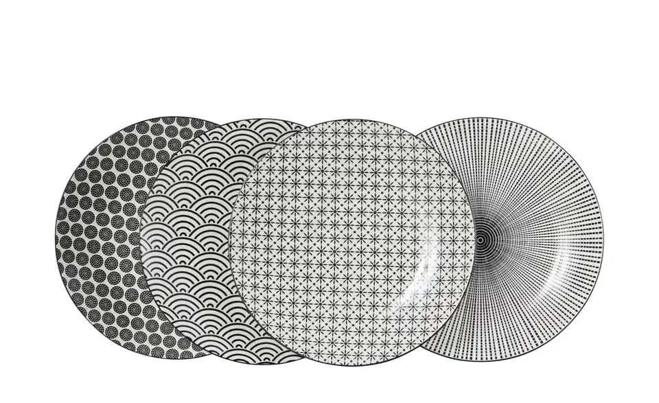 KHG Speiseteller Vario 4er Set, in Wohnsituation