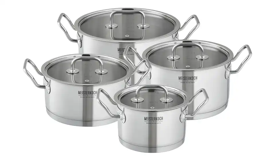 Meisterkoch Topfset MODUS, Frontansicht