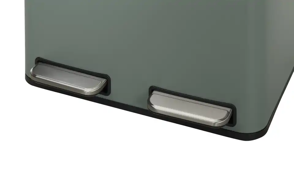 KHG Abfalleimer 2x15l, Detailansicht